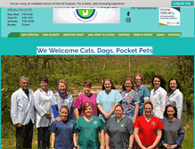 Tablet Screenshot of milfordanimalhospital.com